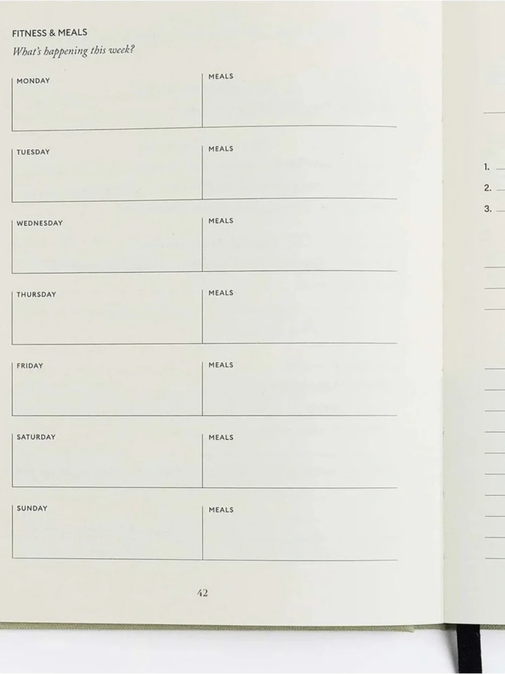The Five Minute Journal for Fitness and Health
